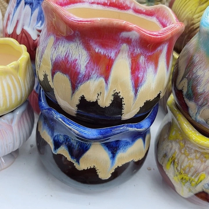 多肉绿植陶瓷花盆