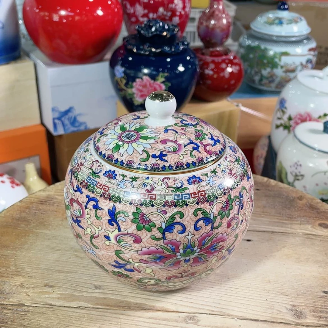 【闪购商品】罐陶瓷茶叶罐密封罐