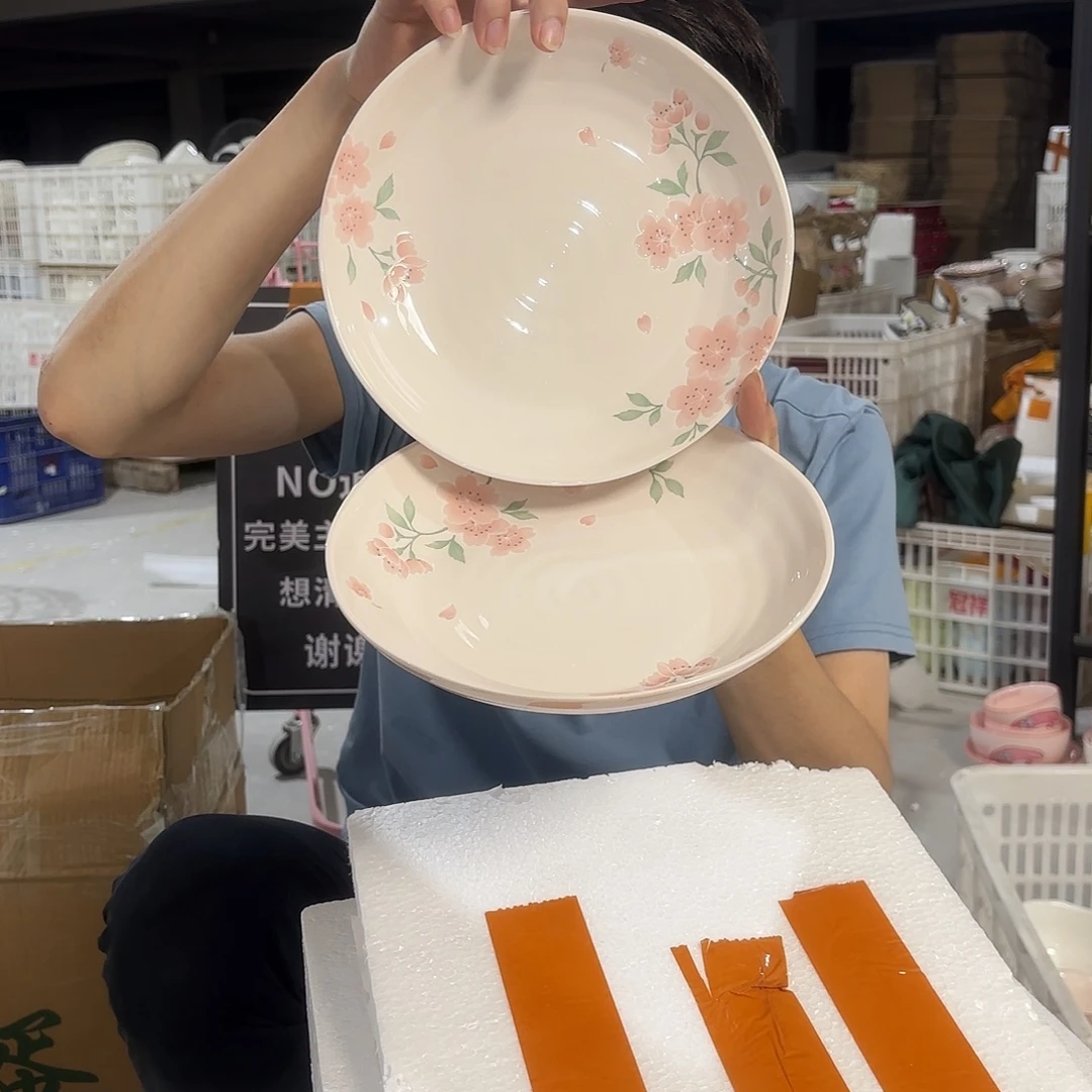 瓷微瑕陶瓷餐具釉下彩