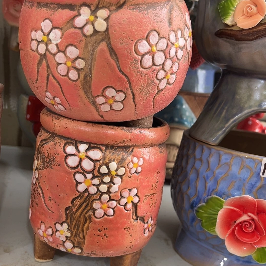 粗陶多肉花盆花盆