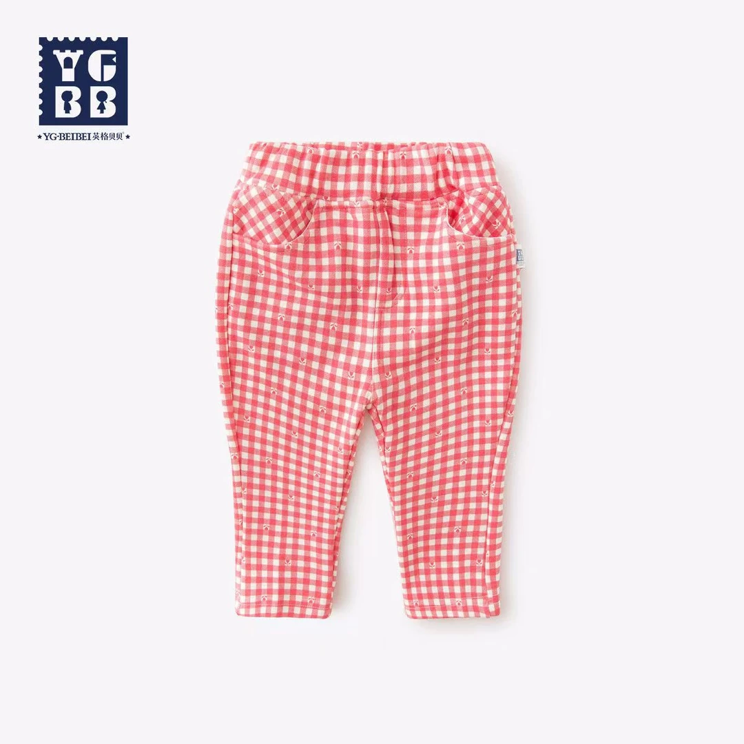 （拼直播专享95325D）布迪儿女童春款裤子休闲裤1-2岁女宝宝长裤春