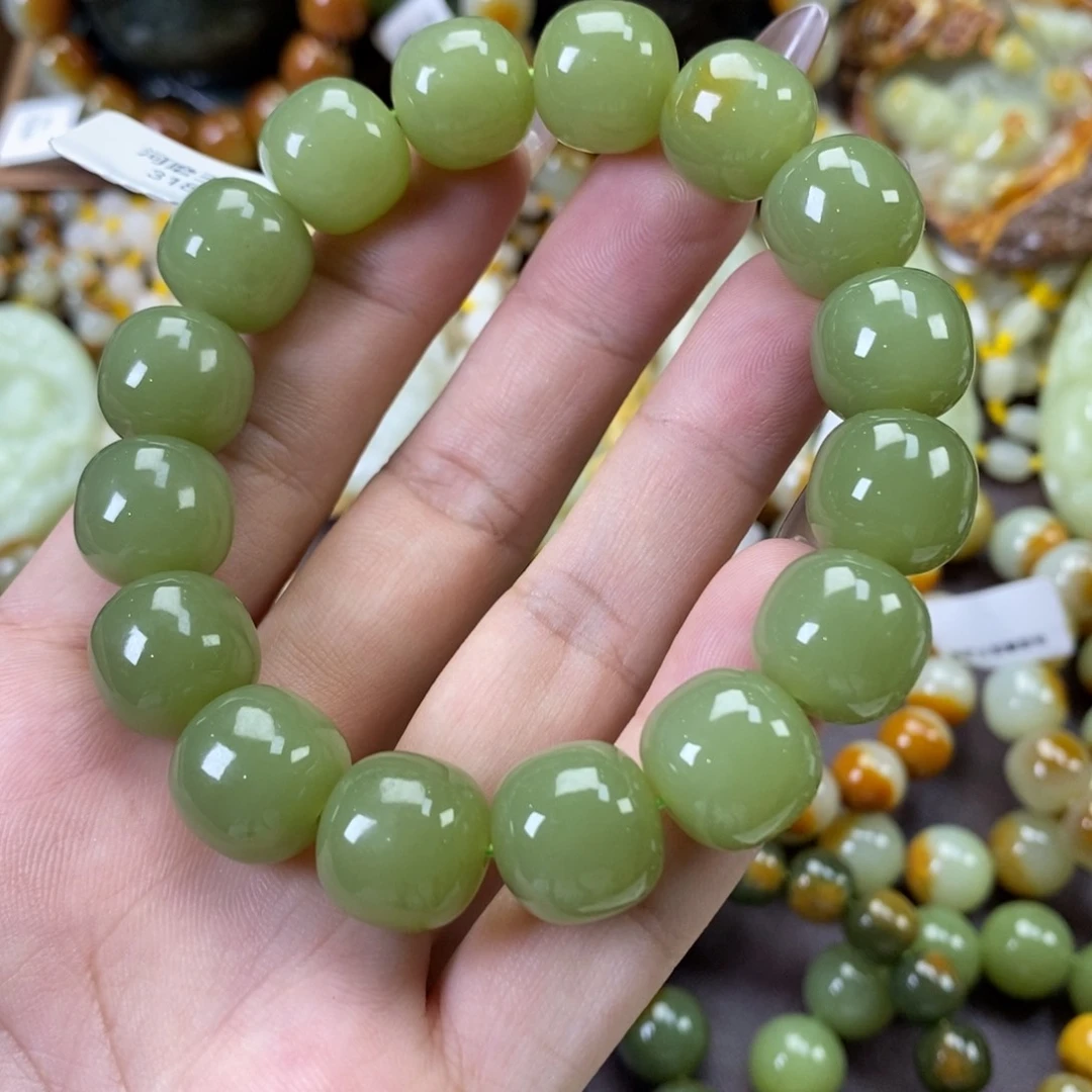 未镶嵌手串和田玉爱**走