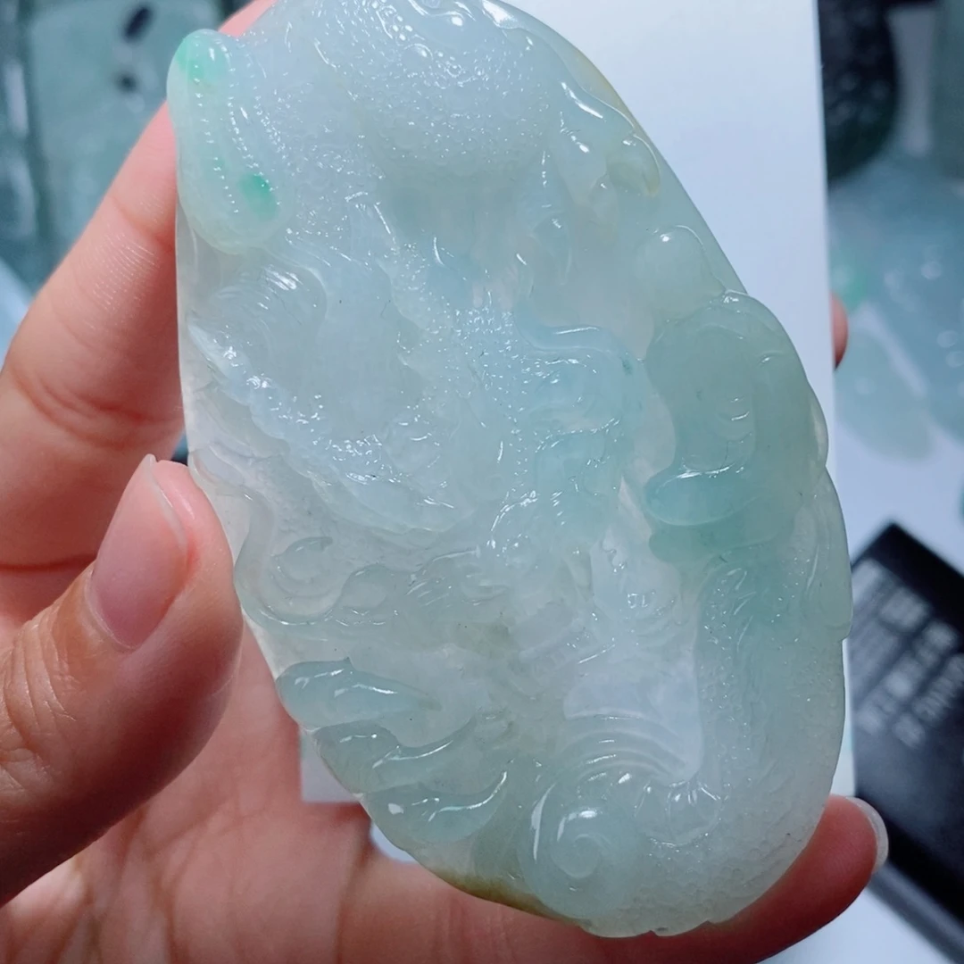 定制翡翠未镶嵌定制吊坠