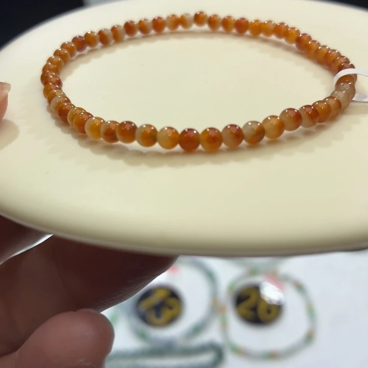 翡翠未镶嵌手链卡3.5