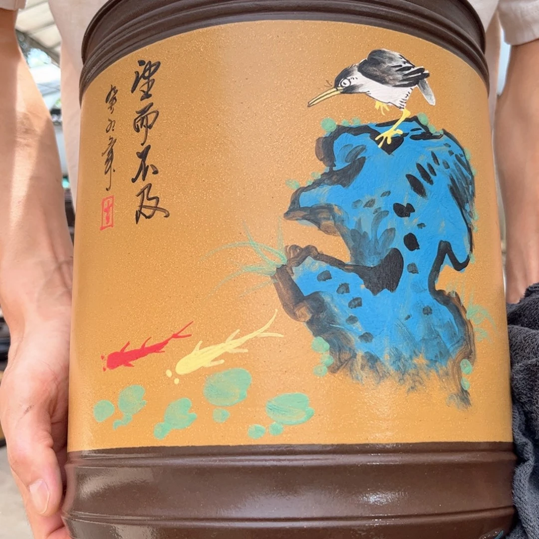 紫砂茶叶罐9 饼茶叶罐