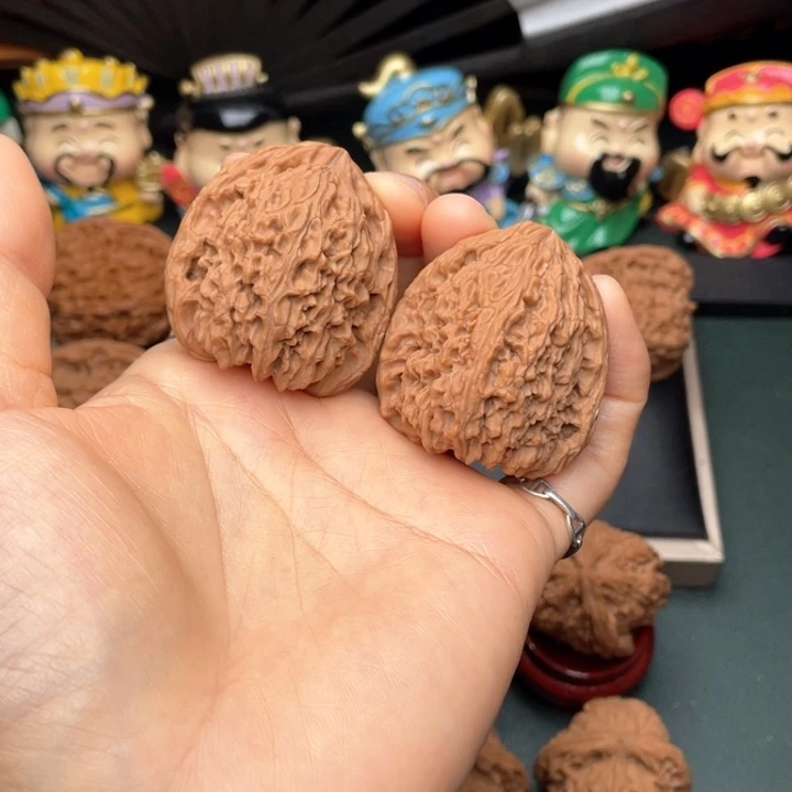 文玩核桃吊坠38尺拉丝凹底炮弹