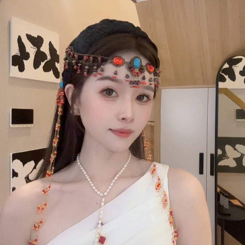 【东宫】法式复古度假风发箍轻奢流苏显脸小发饰经典饰品