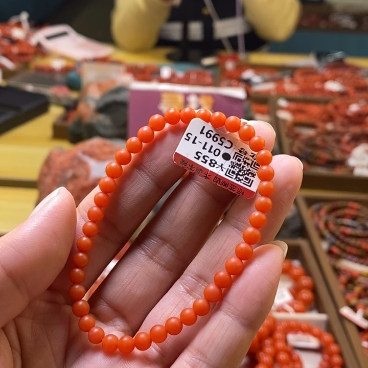 未镶嵌卡4m南红玛瑙