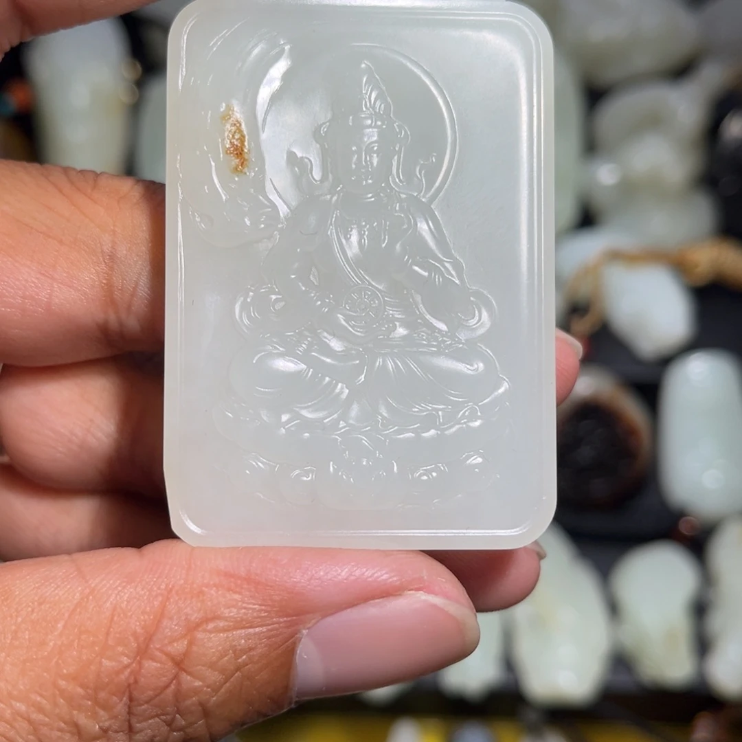 和田玉颈饰未镶嵌凌*