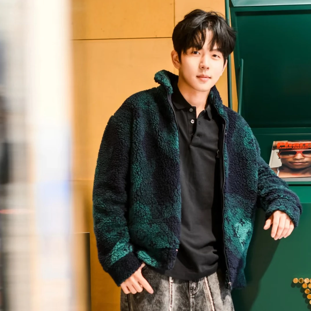 99新 LouisVuitton/路易威登 迷彩墨绿色泰迪夹克外套L码1546