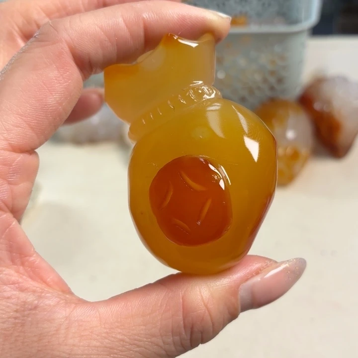 玛瑙/玉髓未镶嵌吊坠(不含链)