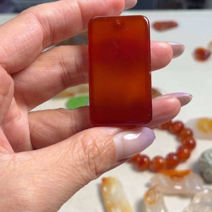 玛瑙/玉髓未镶嵌吊坠(不含链)