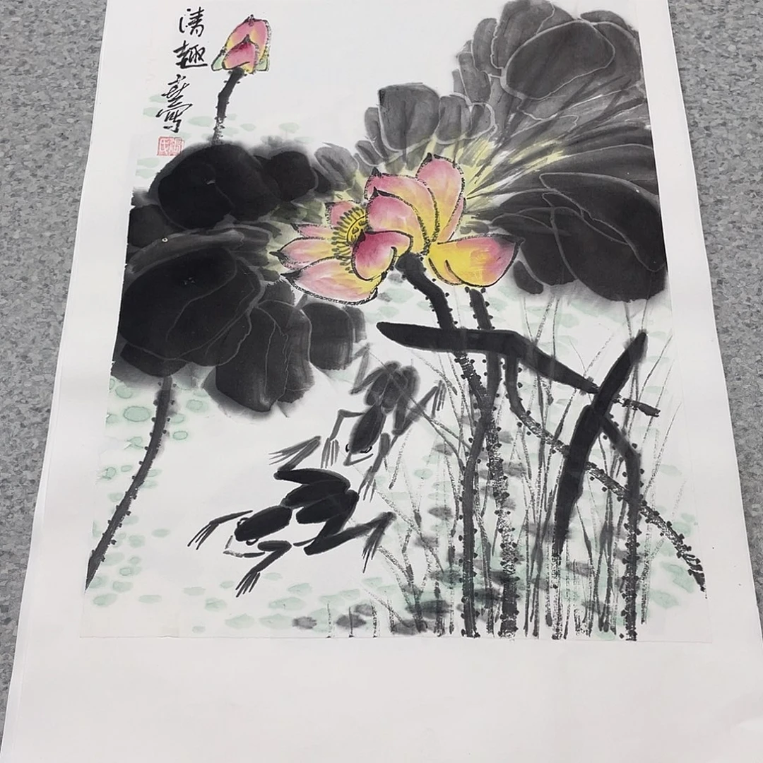 国画1.4平尺国画作品