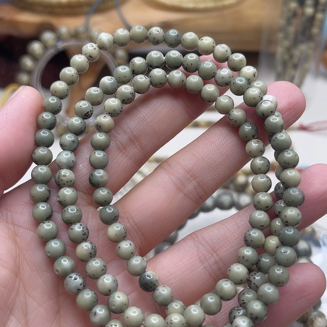 哦***蟹星月菩提手串6圆脖挂