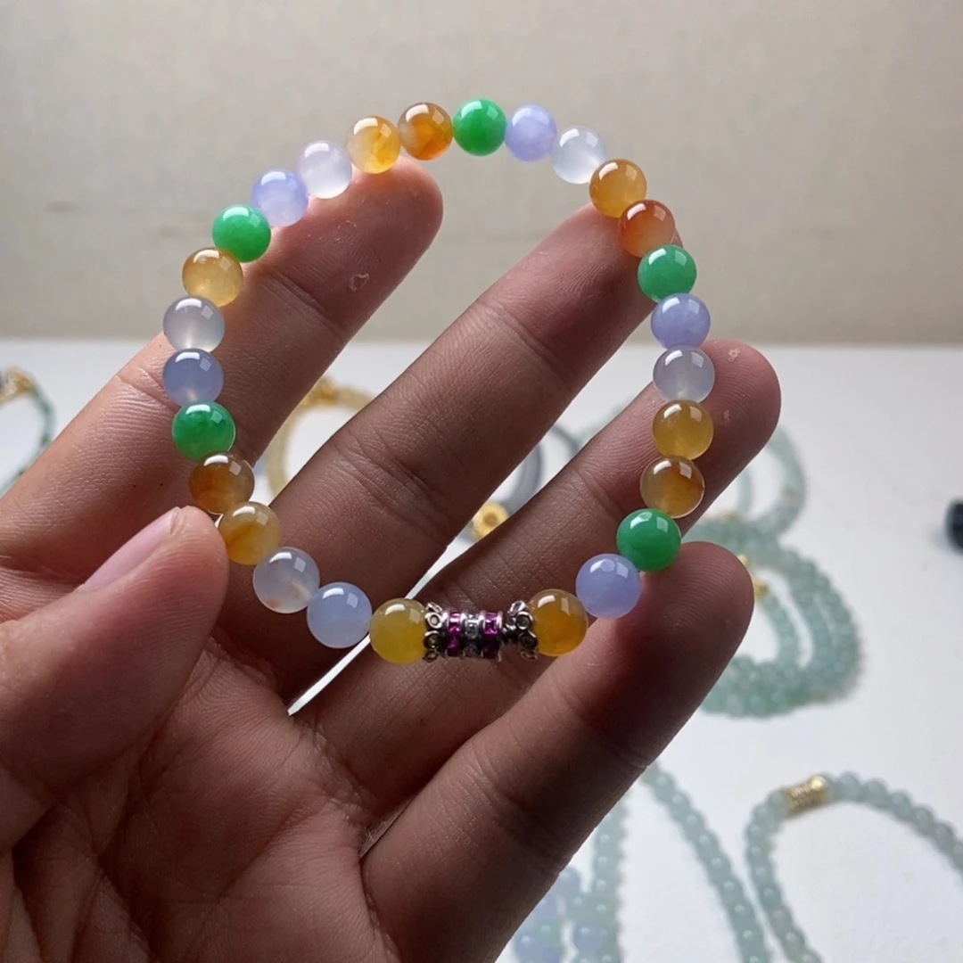 定制翡翠未镶嵌天然缅甸a货卡7.2