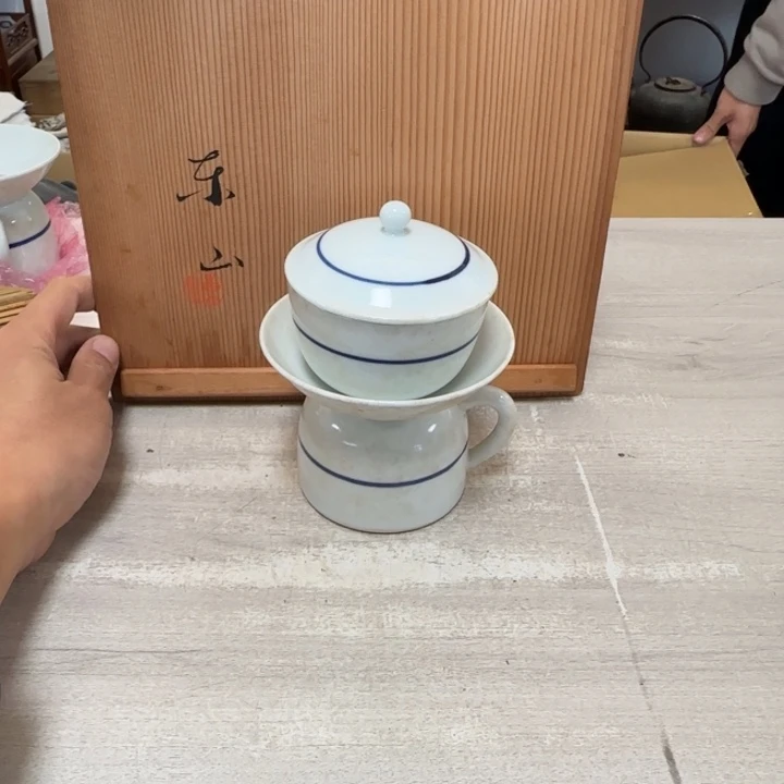 瓷片茶道具工艺品