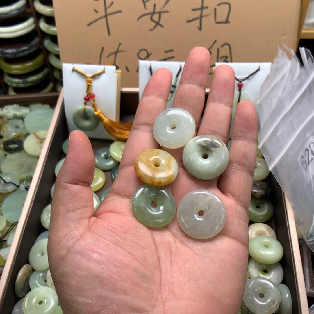 合金蛇纹石玉手镯