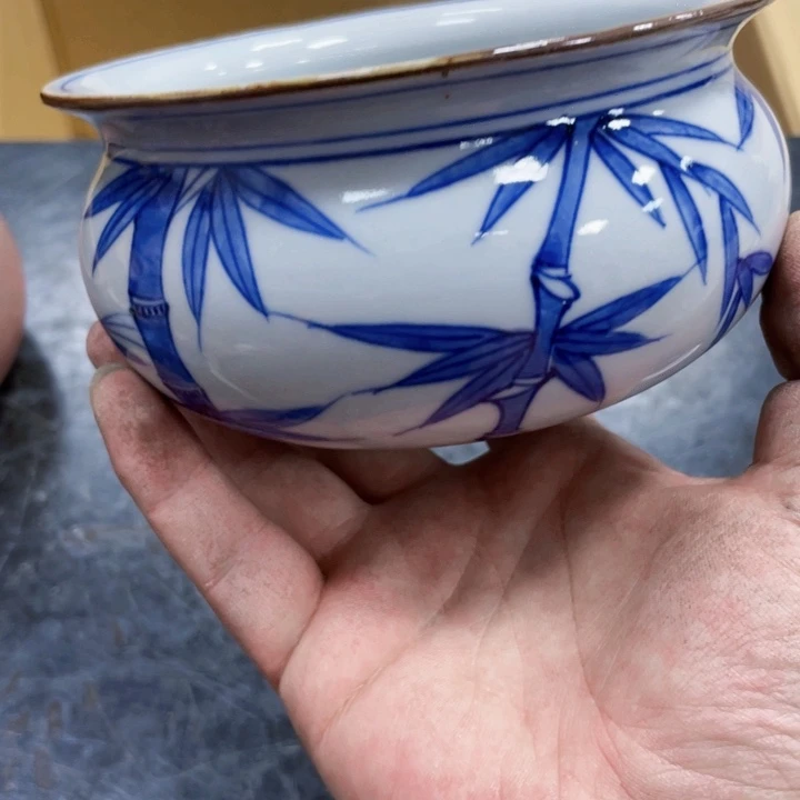 瓷片瓷制作工艺品摆件