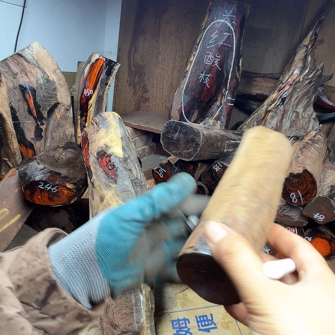 P***A檀木大红酸枝交趾黄檀