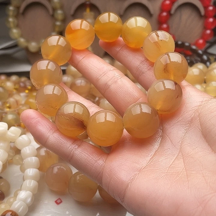 珐琅非金属20带血手串