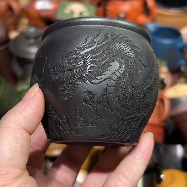 茶杯紫砂宜兴紫砂主人杯