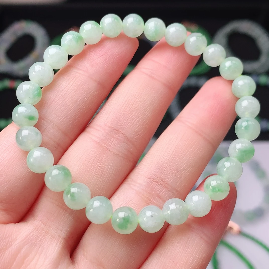 翡翠未镶嵌手链翡翠