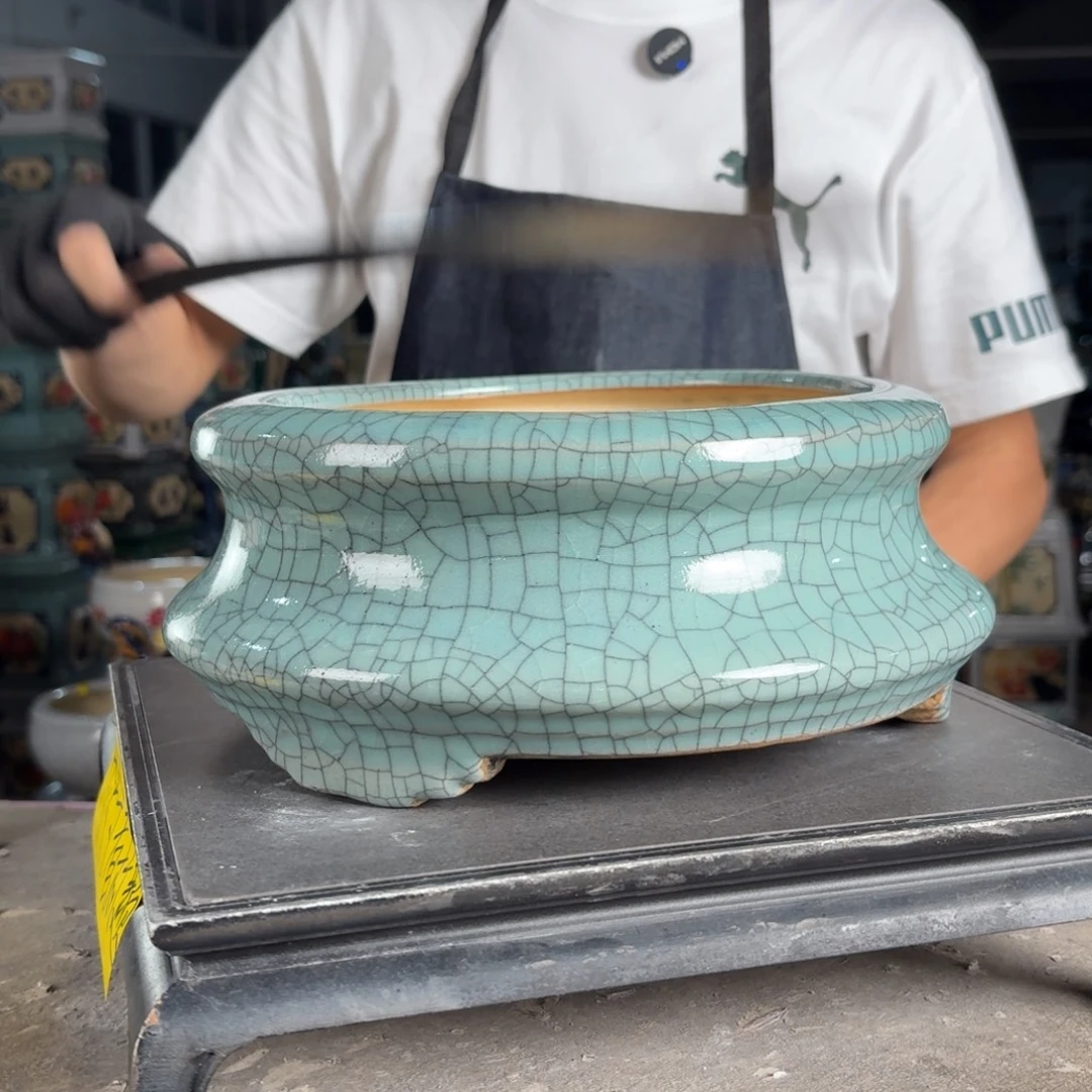 一风堂石湾花盆 内20*9