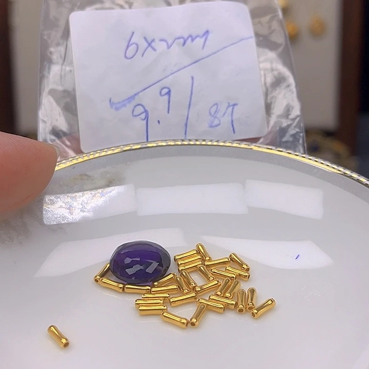 银S925镶嵌颈饰紫晶紫晶925镶嵌113