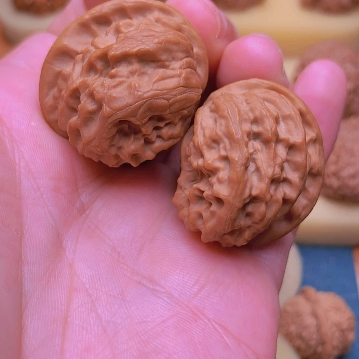 文玩核桃把件62全品绝配座山雕