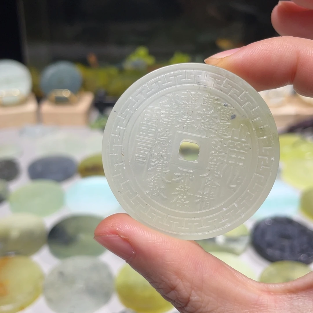 岫玉未镶嵌颈饰16