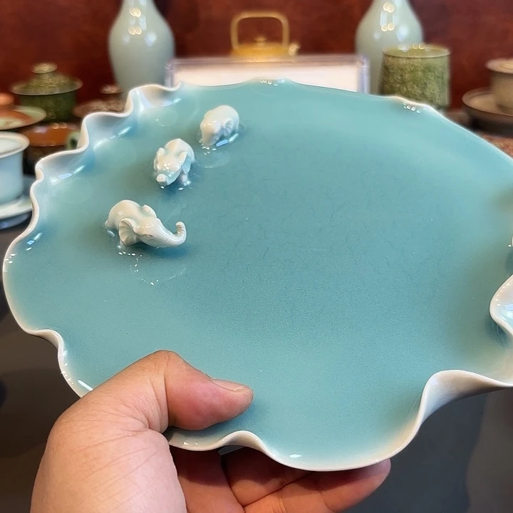 老***袁瓷片龙泉青瓷福利青瓷