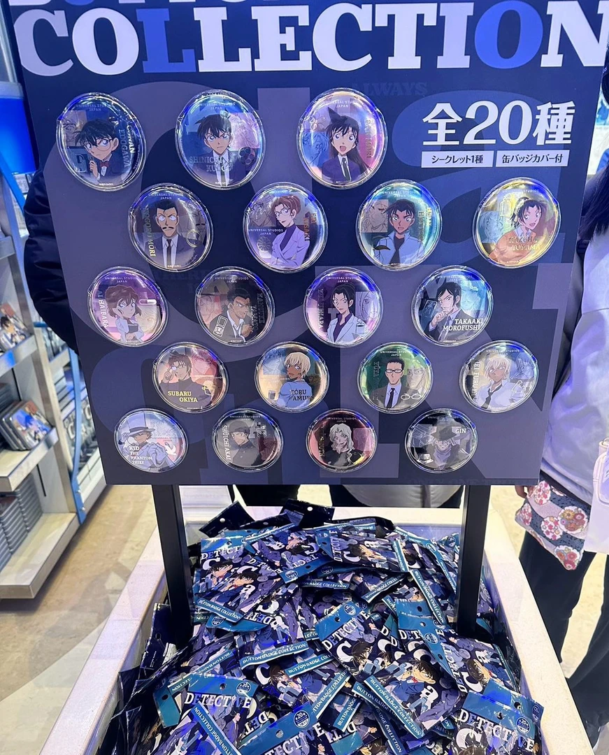 【鹿谷】名侦探柯南usj2025吧唧 盲盒(默认代拆)