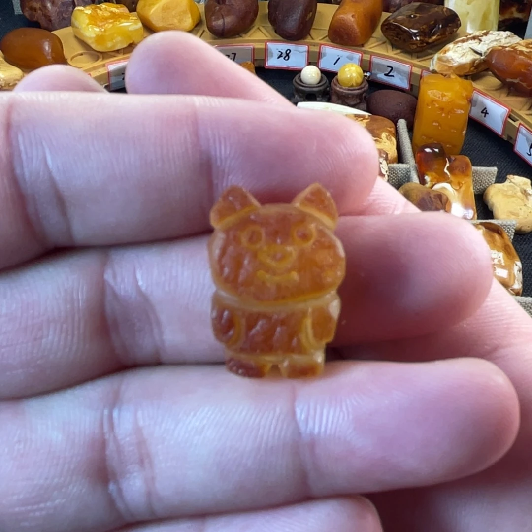 未镶嵌颈饰琥珀天然蜜蜡