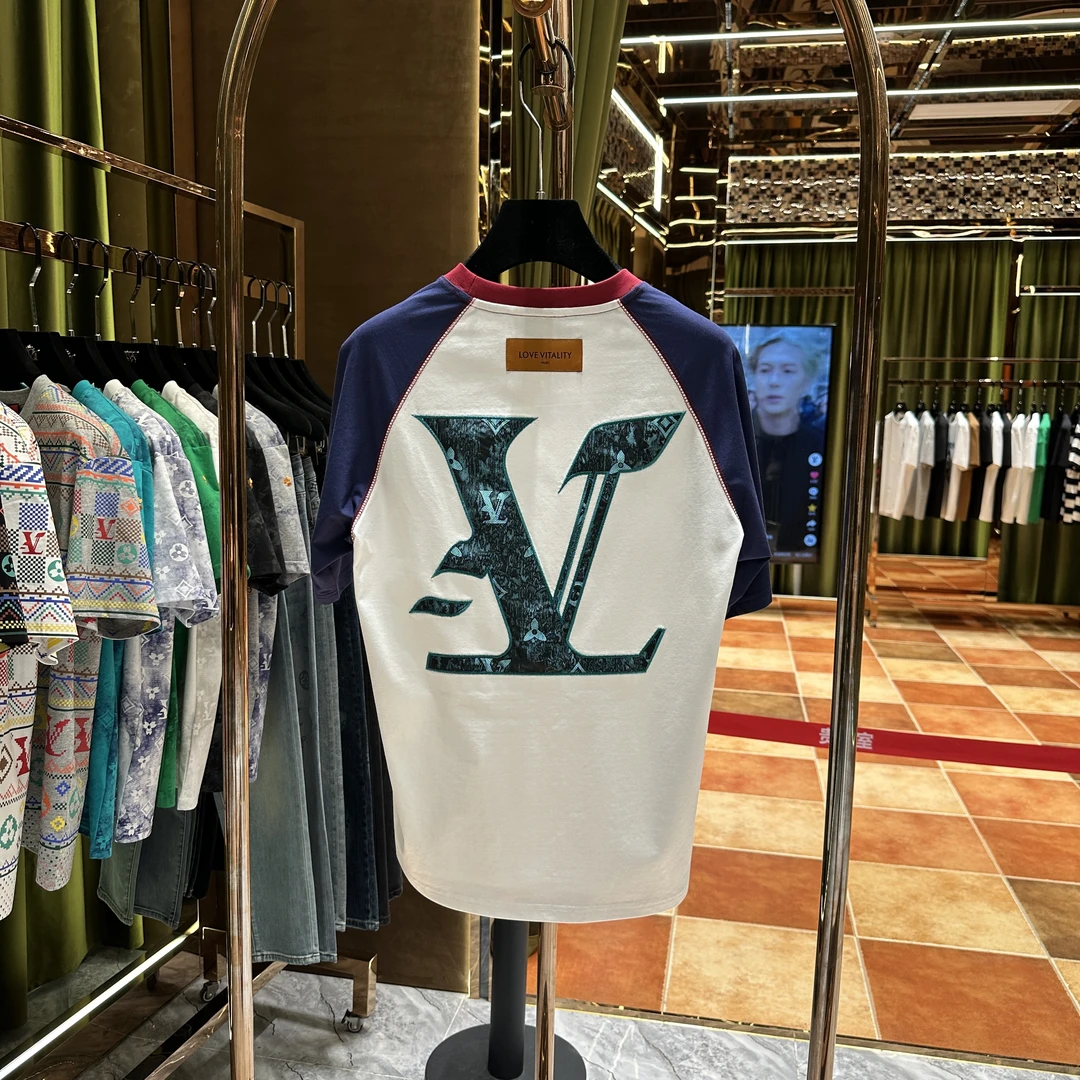 AX-HY 2025夏季新品 高级感时尚百搭重工刺绣短袖25026