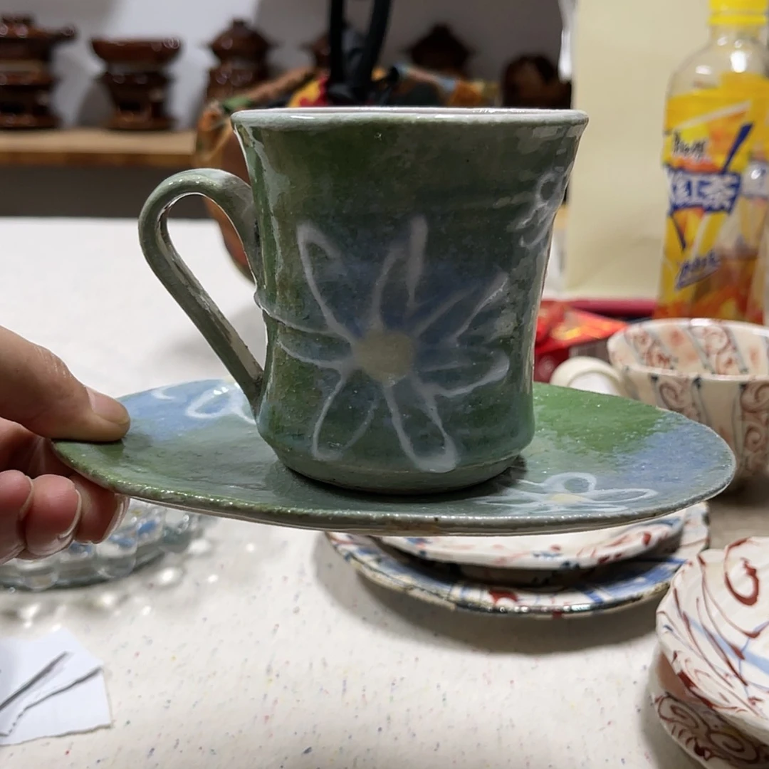 【闪购商品】瓷片咖啡杯好看好看