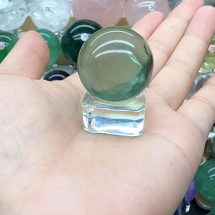 水晶未镶嵌珠宝半成品
