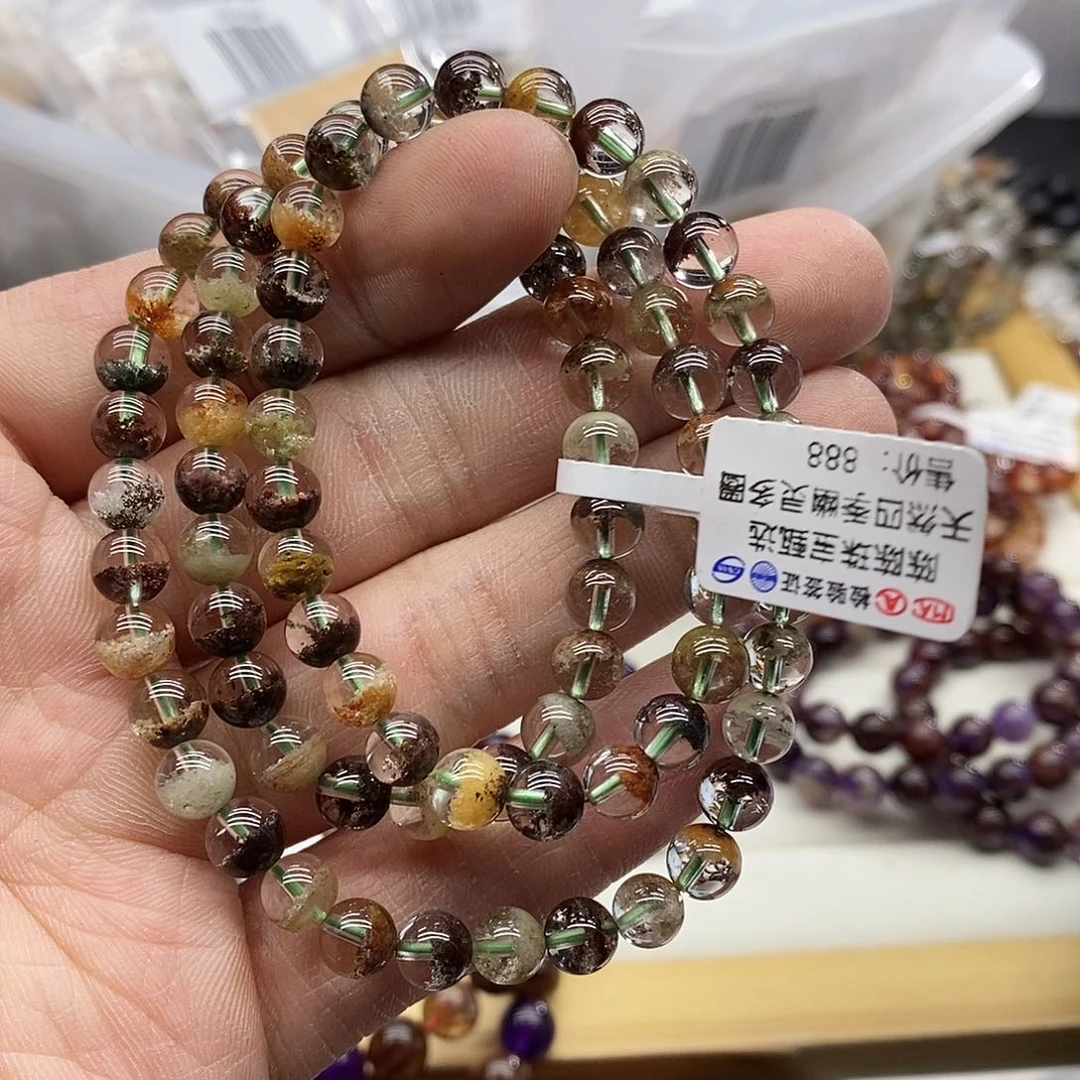 水晶手链未镶嵌天然
