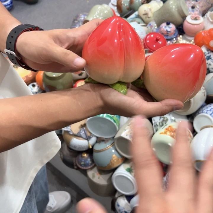 瑕疵福利品陶瓷茶叶罐