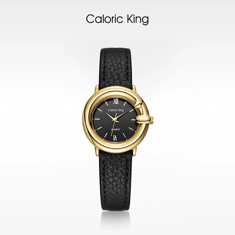 凯卡思Caloric King复古大G系列设计感手表女款