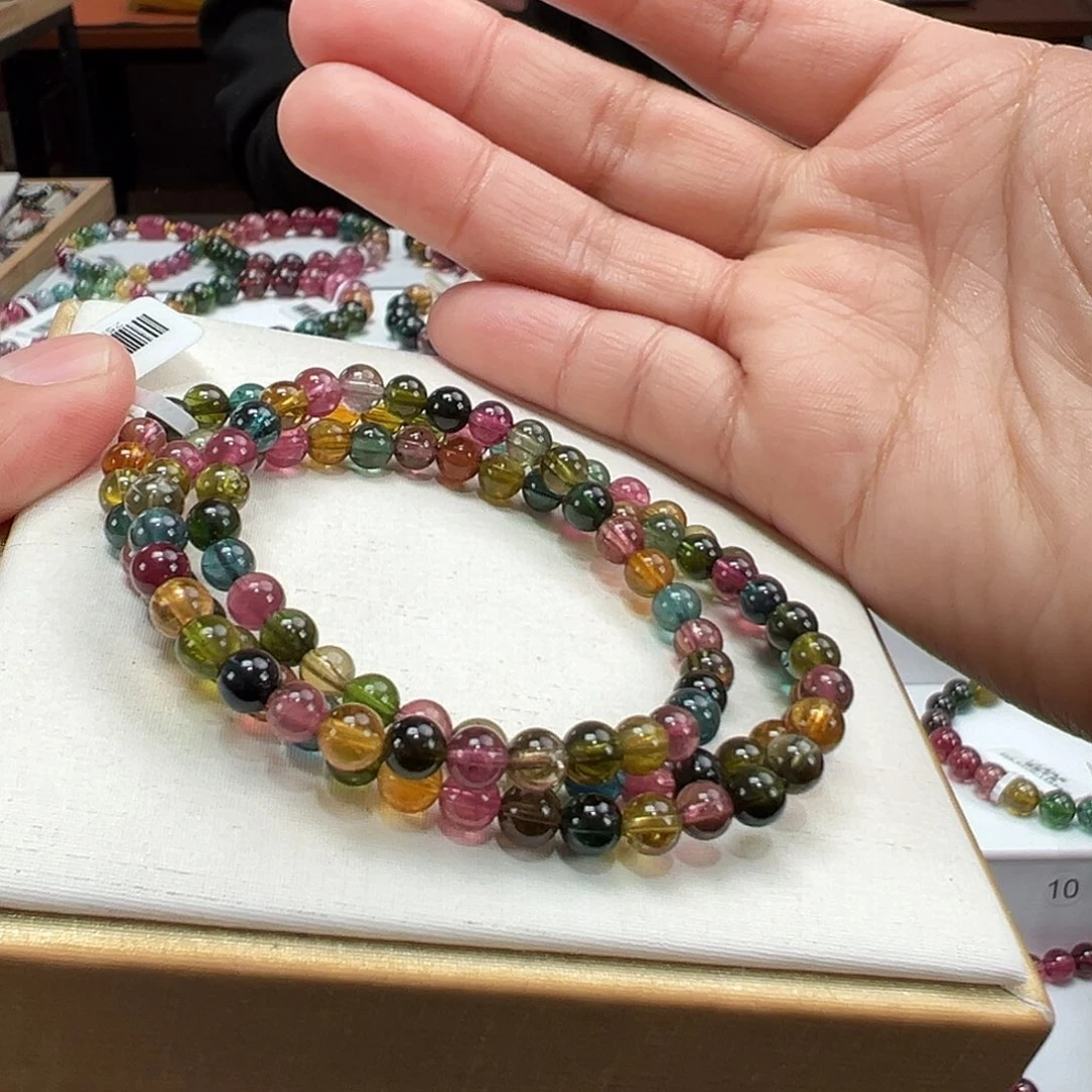 未镶嵌手串碧玺5.3mmmmmm