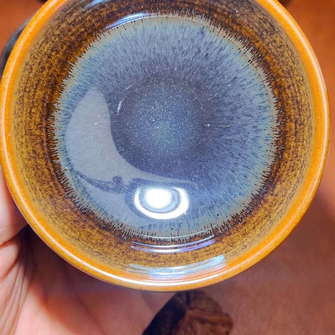 茶盏柴烧建窑建盏