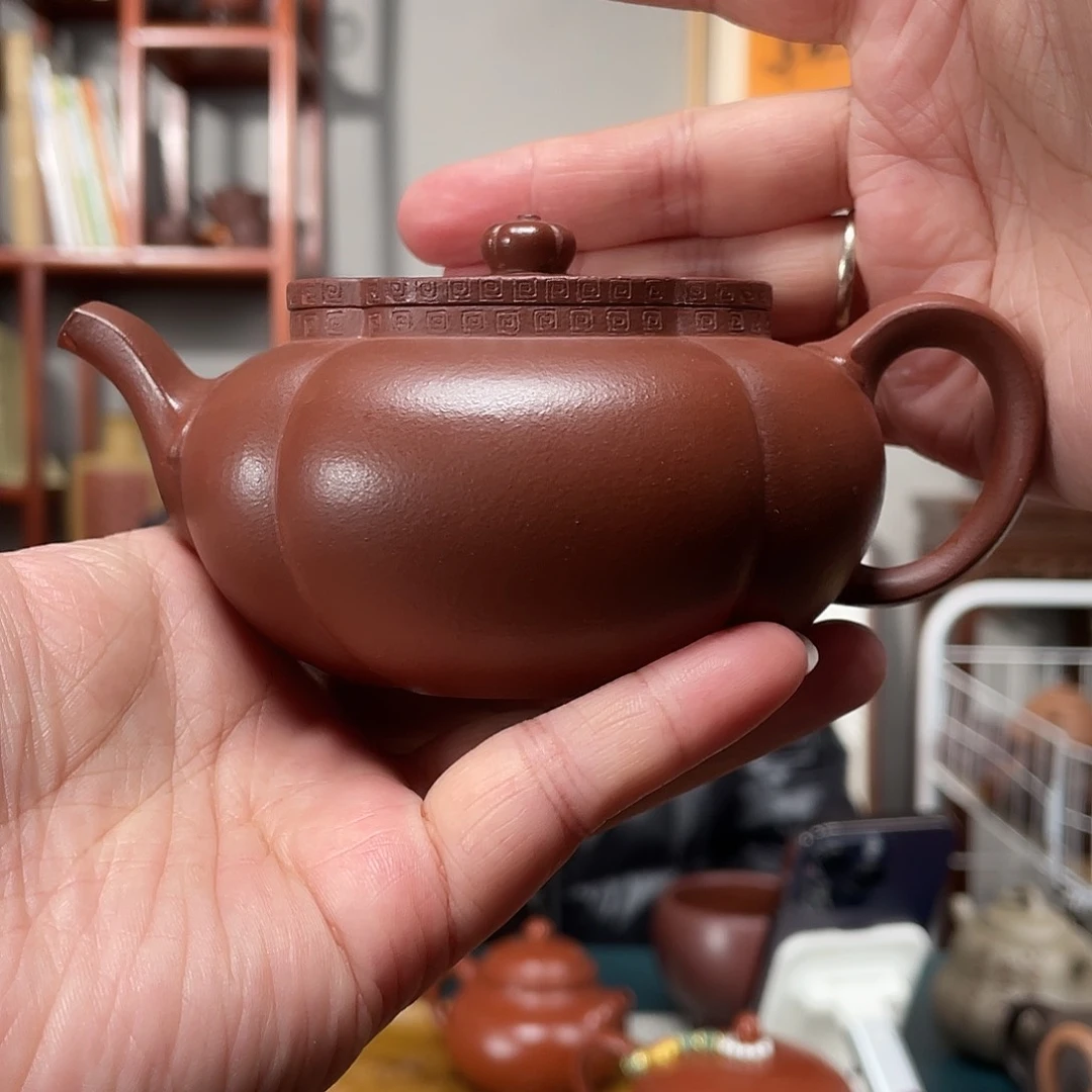 红泥茶壶手工红泥诗意汉棠