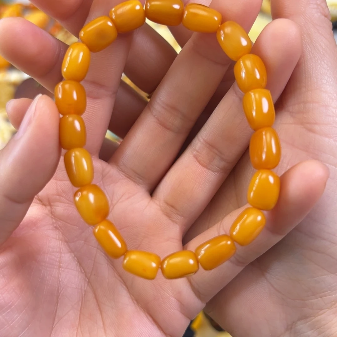 蜜蜡裸石未镶嵌蜜蜡