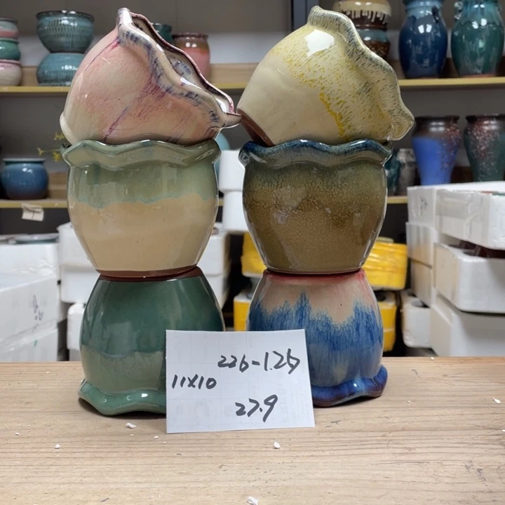 紫砂花盆多肉花盆微瑕126