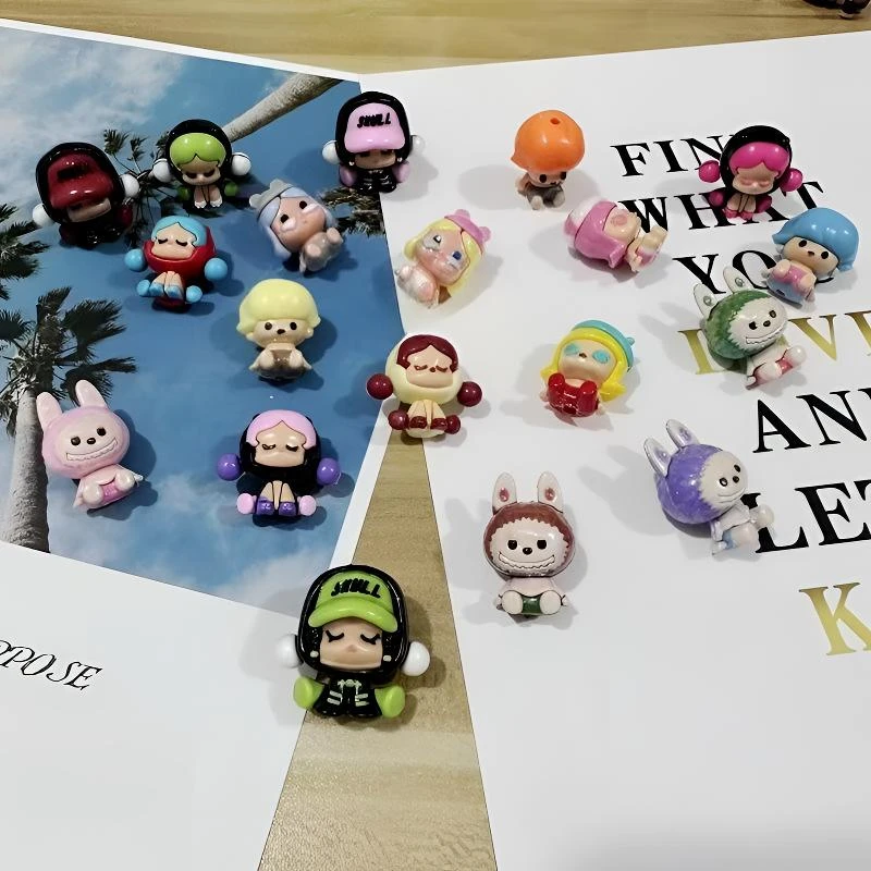 【娃娃混锅】亚克力DIY 串珠diy配件装桶炒锅diy珠子手机链diy饰品