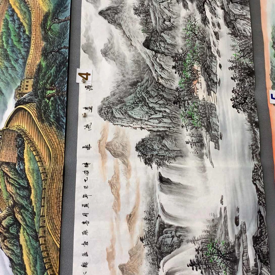 【闪购商品】雨**悦年画艺术作品欣赏