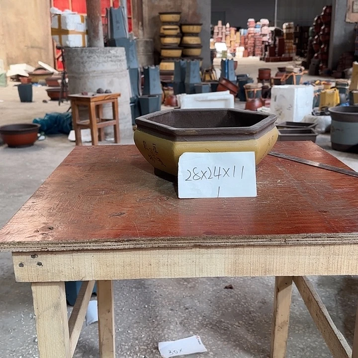 紫砂花盆紫砂花紫砂