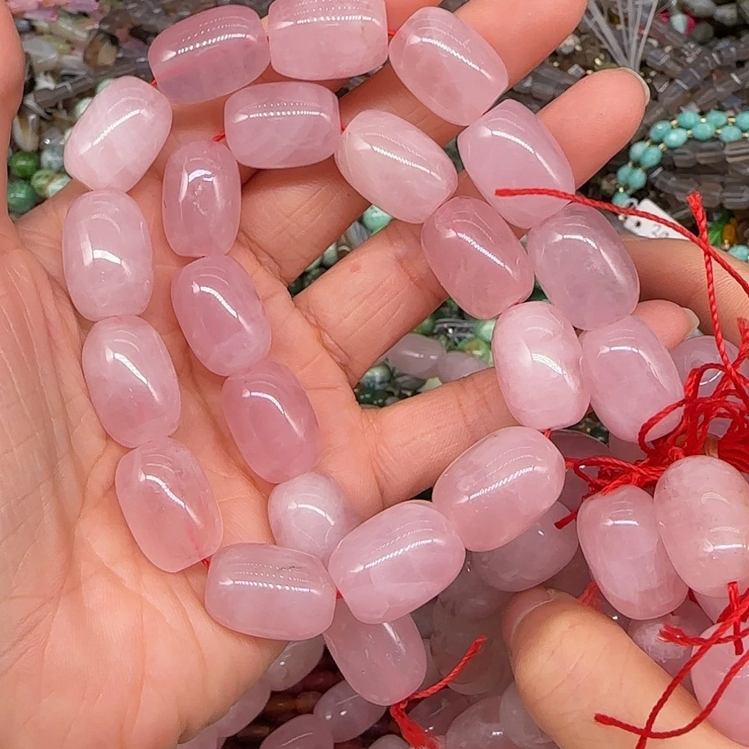 玛瑙/玉髓合金珠宝半成品马粉13-17mm一条