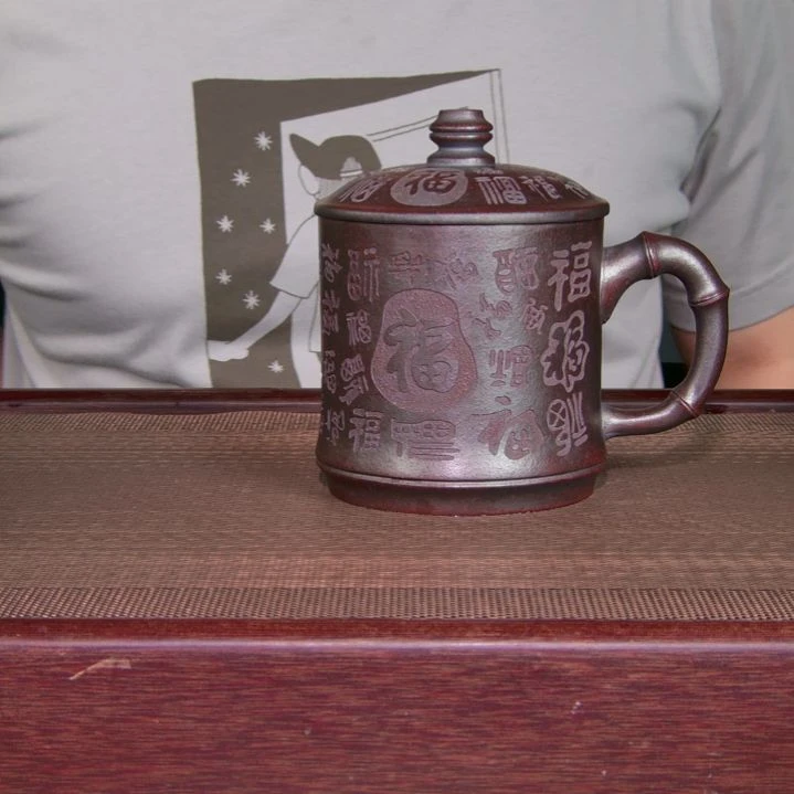 茶杯紫砂高货放漏