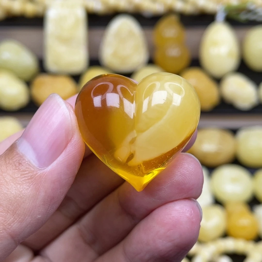 琥珀未镶嵌裸石琥珀蜜蜡